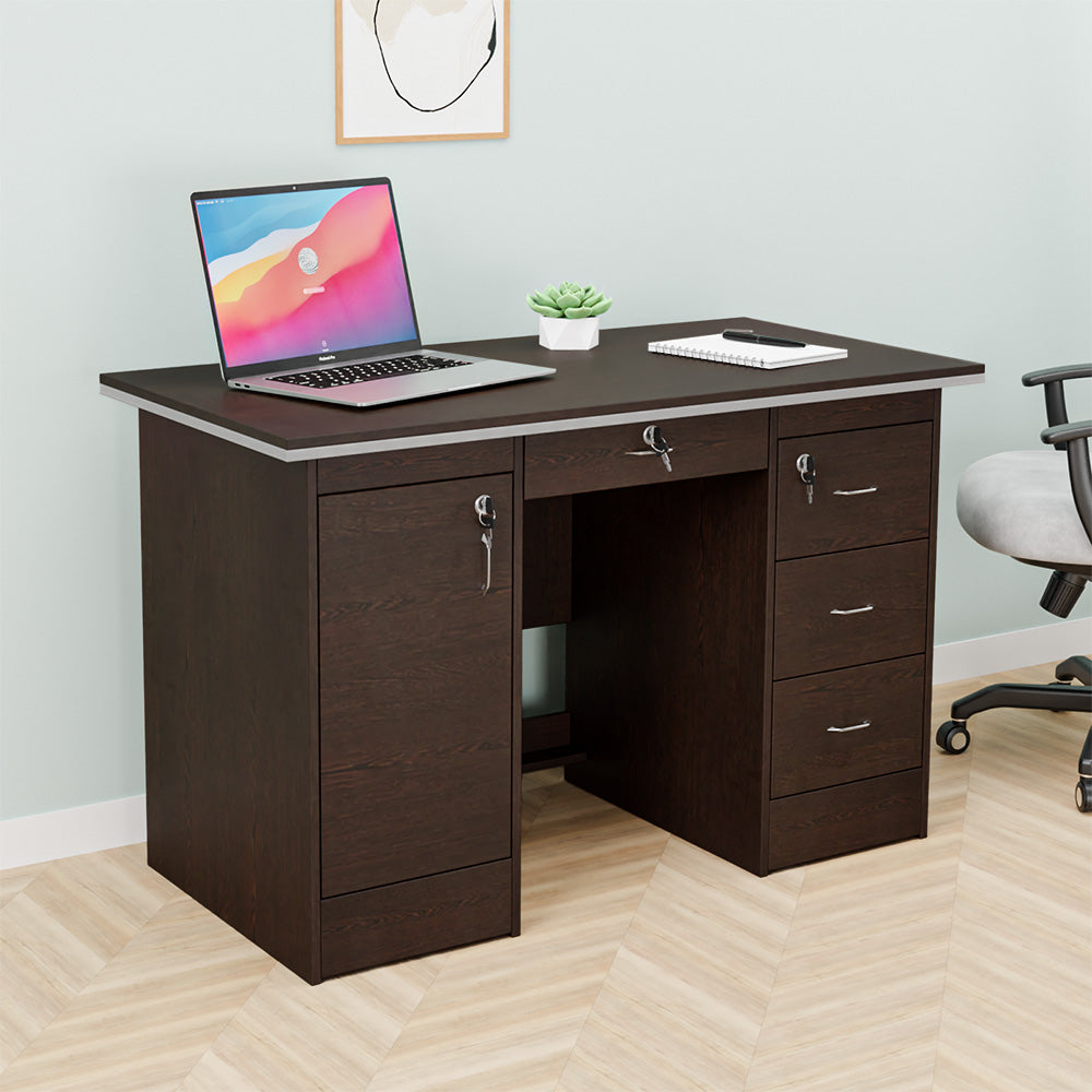 Recardo Office Table (New Wenge) furniture reference
