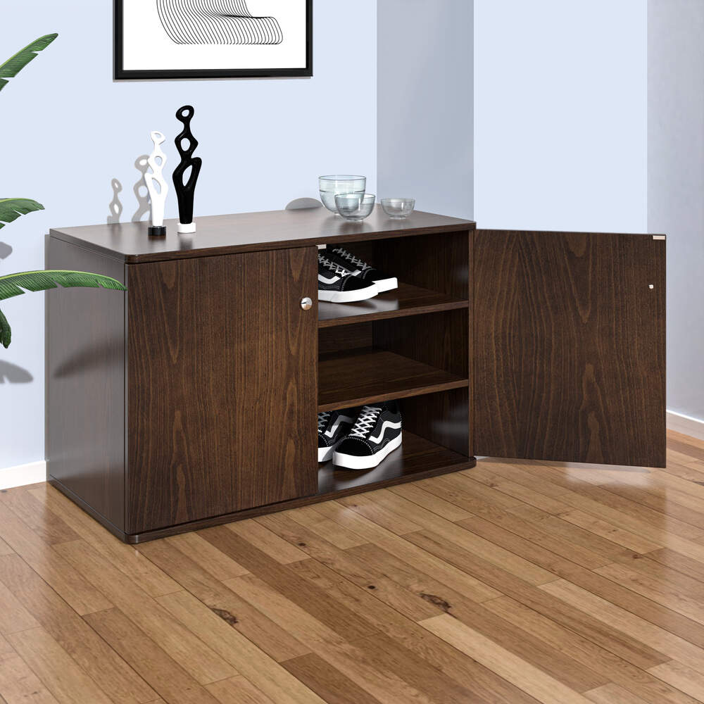 Churchill Shoe Cabinet (Classic Walnut) furniture reference