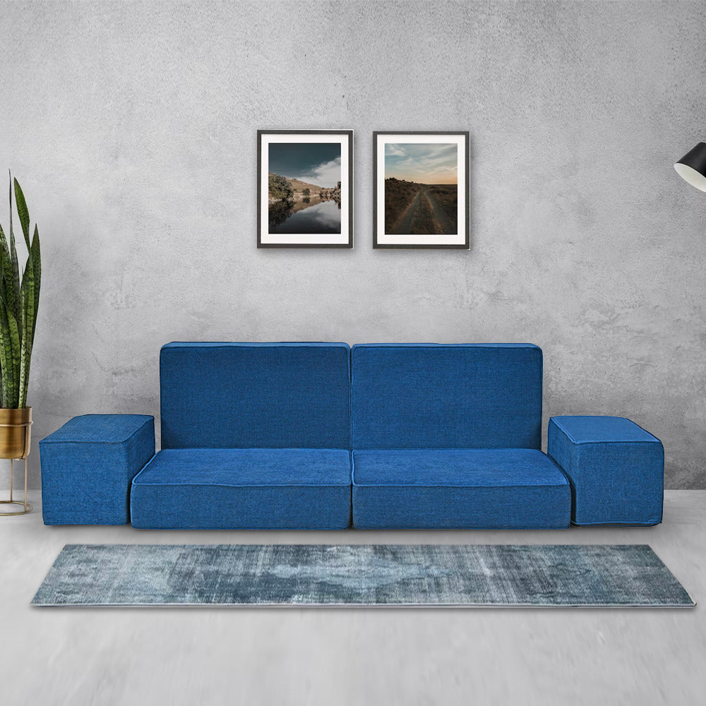 Bounce Sofa (Blue) furniture reference