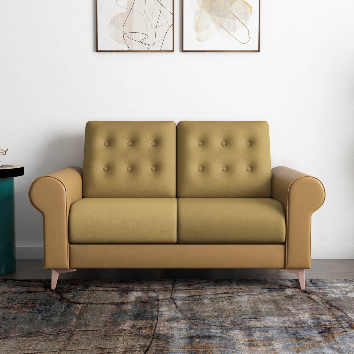 Rippon 2 Seater Sofa (Brown) furniture reference