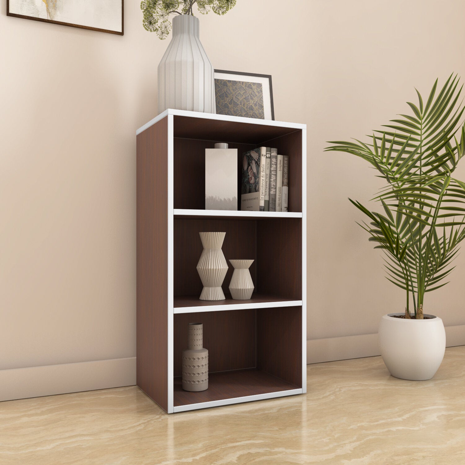 Halo 3 Tier Storage Cabinet (Legno Oak) furniture reference